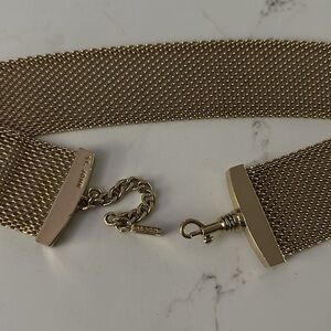 St. John Mesh Chain Vintage Belt